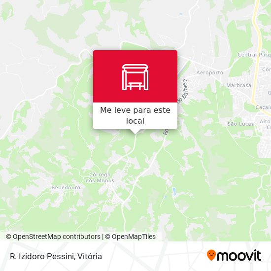 R. Izidoro Pessini mapa