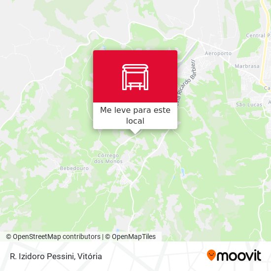 R. Izidoro Pessini mapa