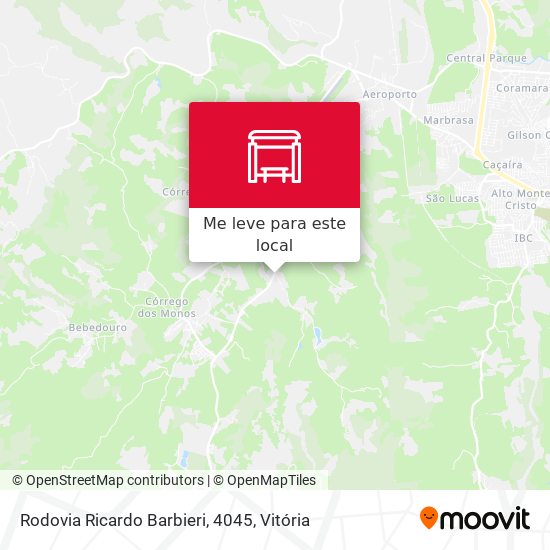 Rodovia Ricardo Barbieri, 4045 mapa