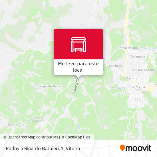 Rodovia Ricardo Barbieri, 1 mapa