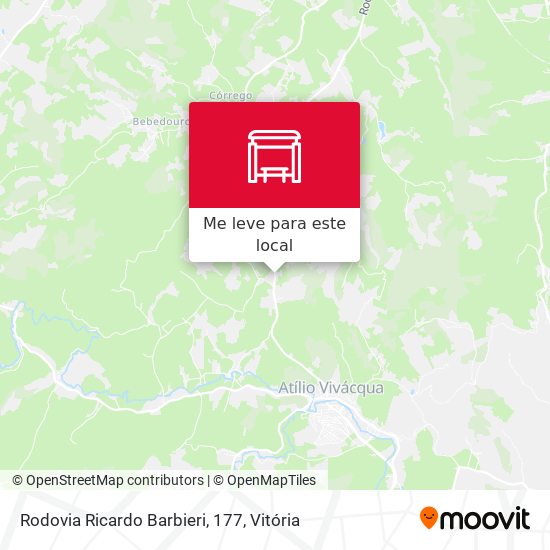 Rodovia Ricardo Barbieri, 177 mapa
