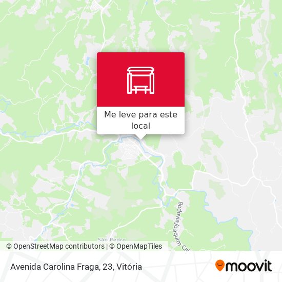 Avenida Carolina Fraga, 23 mapa