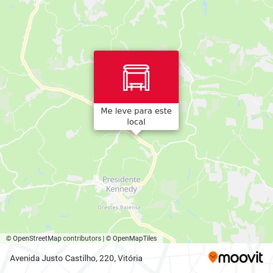 Avenida Justo Castilho, 220 mapa
