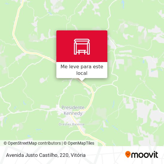 Avenida Justo Castilho, 220 mapa