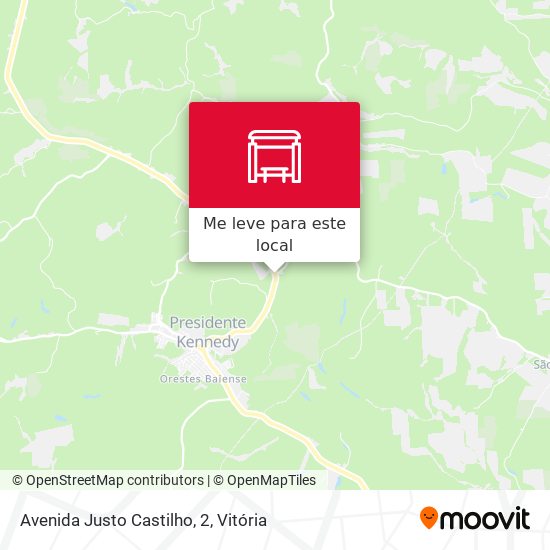 Avenida Justo Castilho, 2 mapa