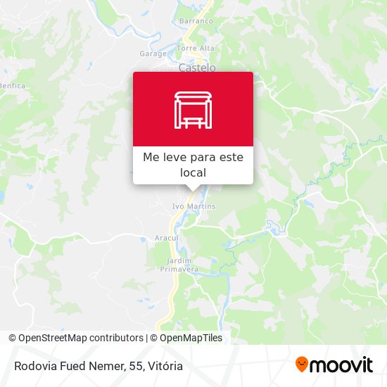 Rodovia Fued Nemer, 55 mapa