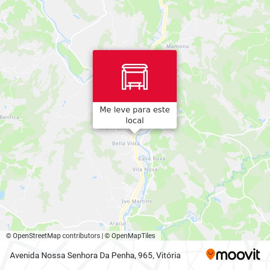 Avenida Nossa Senhora Da Penha, 965 mapa