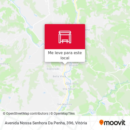 Avenida Nossa Senhora Da Penha, 396 mapa