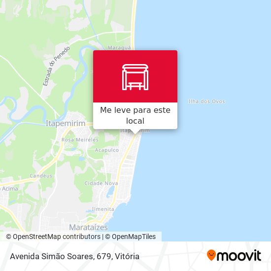 Avenida Simão Soares, 679 mapa