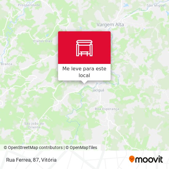Rua Ferrea, 87 mapa