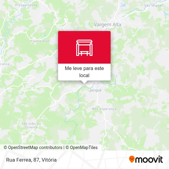 Rua Ferrea, 87 mapa