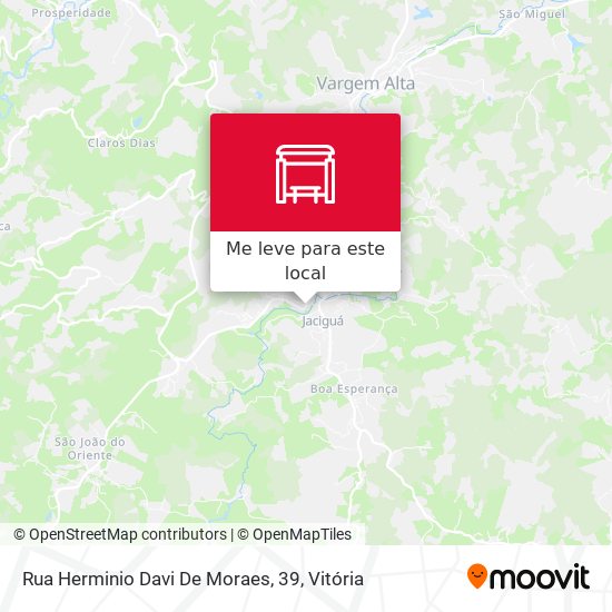 Rua Herminio Davi De Moraes, 39 mapa