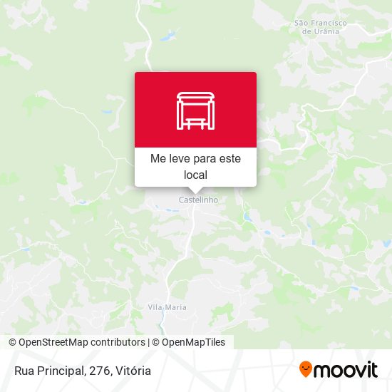 Rua Principal, 276 mapa