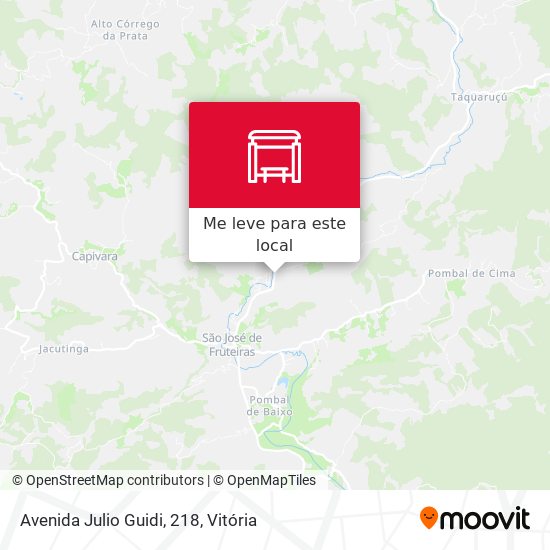 Avenida Julio Guidi, 218 mapa