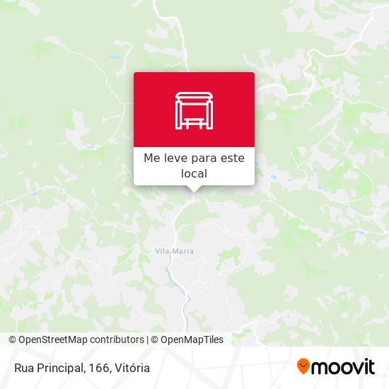 Rua Principal, 166 mapa