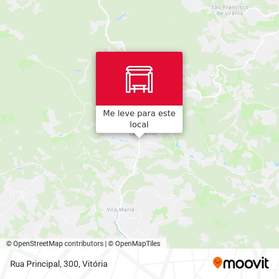 Rua Principal, 300 mapa