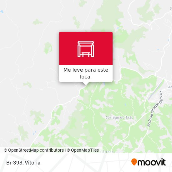 Br-393 mapa