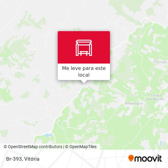 Br-393 mapa