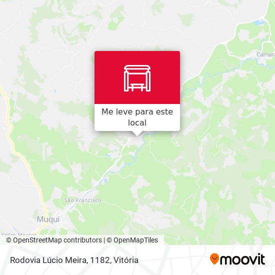 Rodovia Lúcio Meira, 1182 mapa