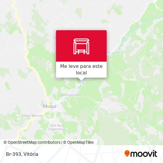 Br-393 mapa