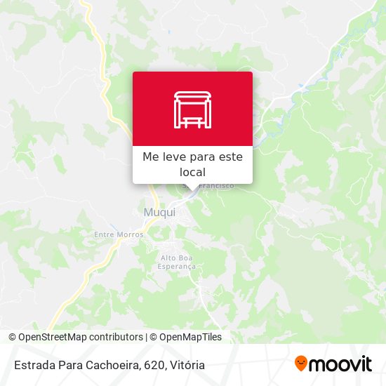 Estrada Para Cachoeira, 620 mapa