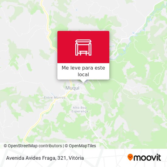 Avenida Avides Fraga, 321 mapa