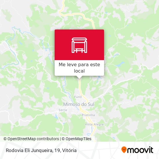 Rodovia Eli Junqueira, 19 mapa