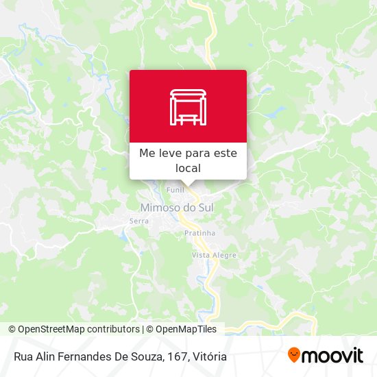 Rua Alin Fernandes De Souza, 167 mapa