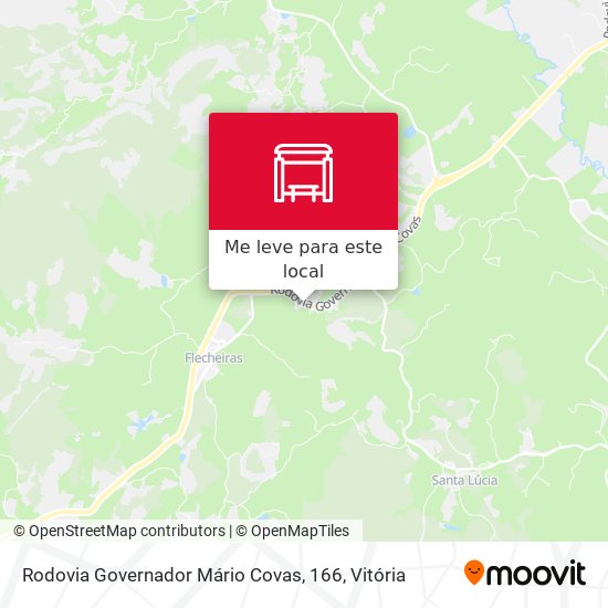 Rodovia Governador Mário Covas, 166 mapa