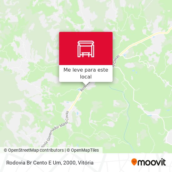Rodovia Br Cento E Um, 2000 mapa