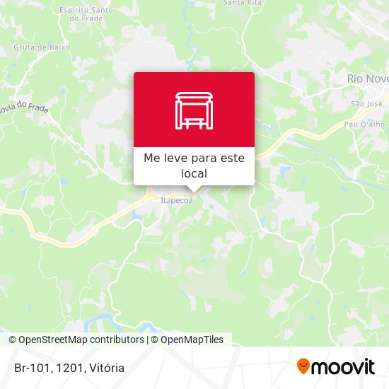 Br-101, 1201 mapa