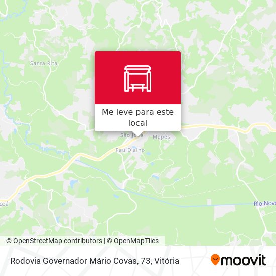 Rodovia Governador Mário Covas, 73 mapa