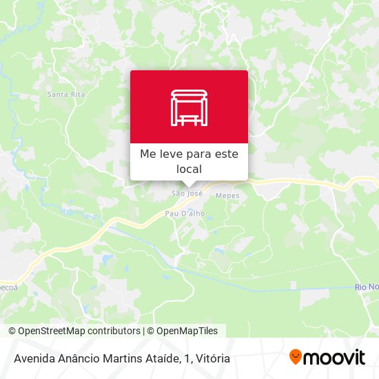 Avenida Anâncio Martins Ataíde, 1 mapa