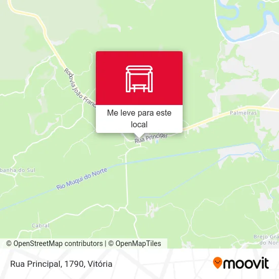 Rua Principal, 1790 mapa