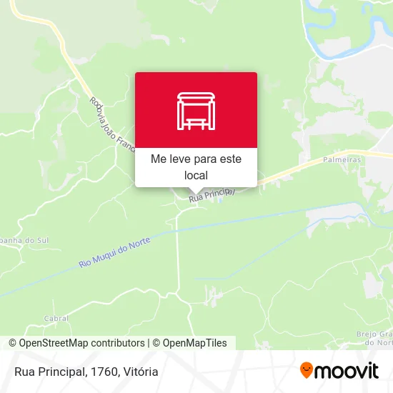 Rua Principal, 1760 mapa