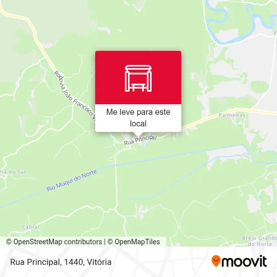 Rua Principal, 1440 mapa