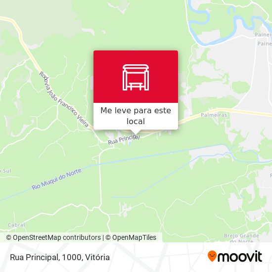 Rua Principal, 1000 mapa