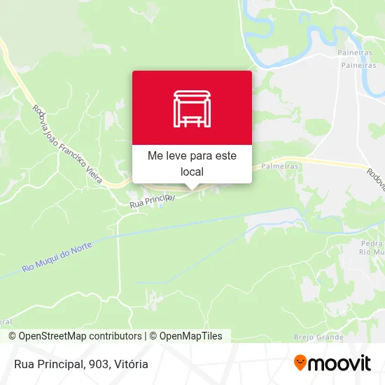 Rua Principal, 903 mapa