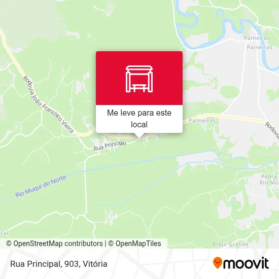 Rua Principal, 903 mapa