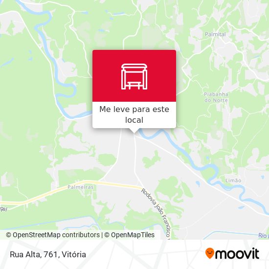 Rua Alta, 761 mapa