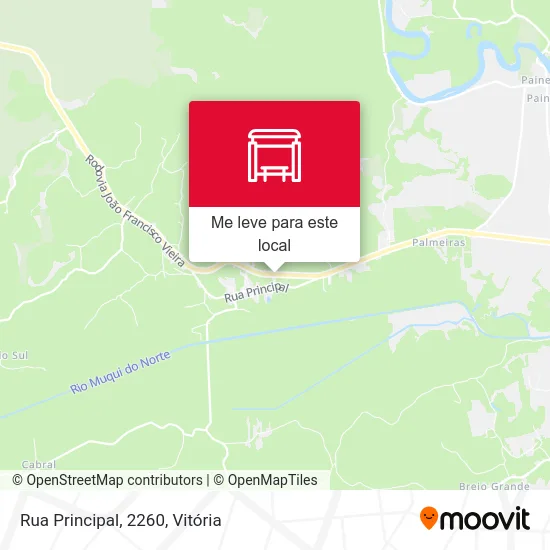 Rua Principal, 2260 mapa