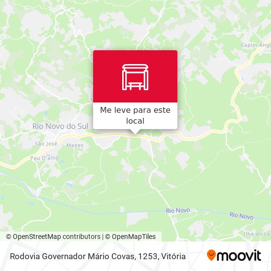 Rodovia Governador Mário Covas, 1253 mapa