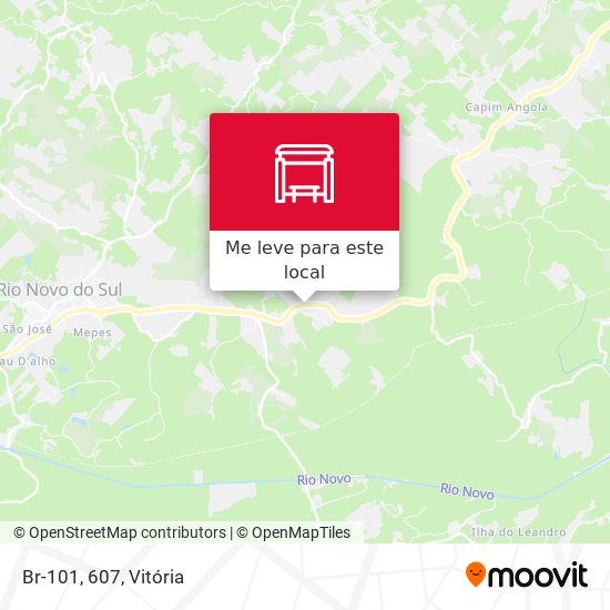 Br-101, 607 mapa