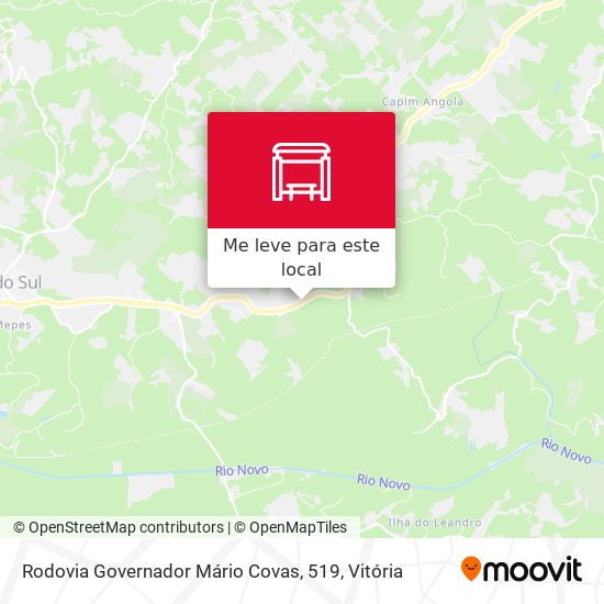 Rodovia Governador Mário Covas, 519 mapa