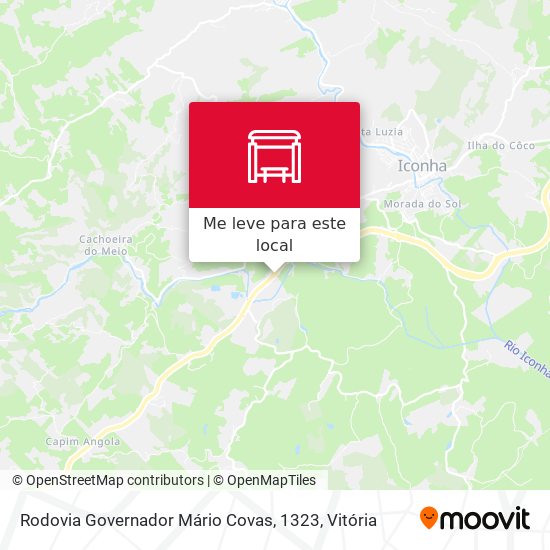 Rodovia Governador Mário Covas, 1323 mapa