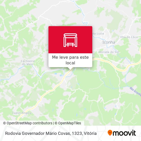 Rodovia Governador Mário Covas, 1323 mapa