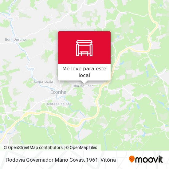 Rodovia Governador Mário Covas, 1961 mapa