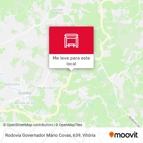 Rodovia Governador Mário Covas, 639 mapa