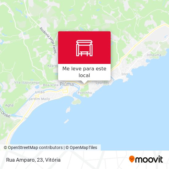 Rua Amparo, 23 mapa