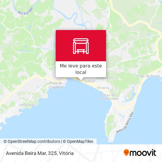 Avenida Beira Mar, 325 mapa